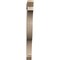 Ekena Millwork Funston Slat Rough Sawn Bracket, Douglas Fir, 4"W x 40"D x 44"H BKT04X40X44FST06RDF - alternate 3